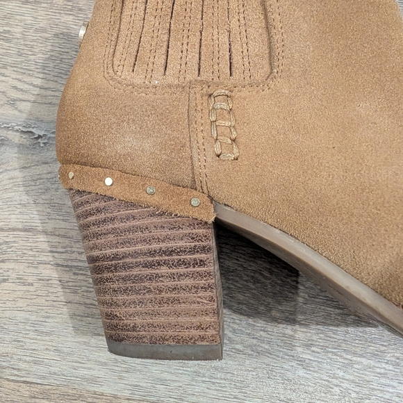 Steve Madden Brown Suede Boots - Picture 4 of 8